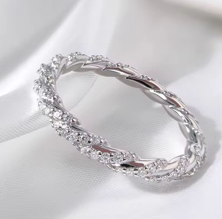 The Thorn Cut Women's Diamond Ring S925 Sterling Silver