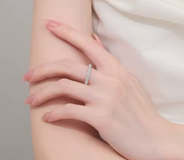 The Thorn Cut Women's Diamond Ring S925 Sterling Silver