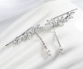 The Flowered Cut Women's Diamond Earring S925 Sterling Silver