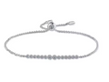 The Gradient Band Women's Lab Diamond Bracelet S925 Sterling Silver